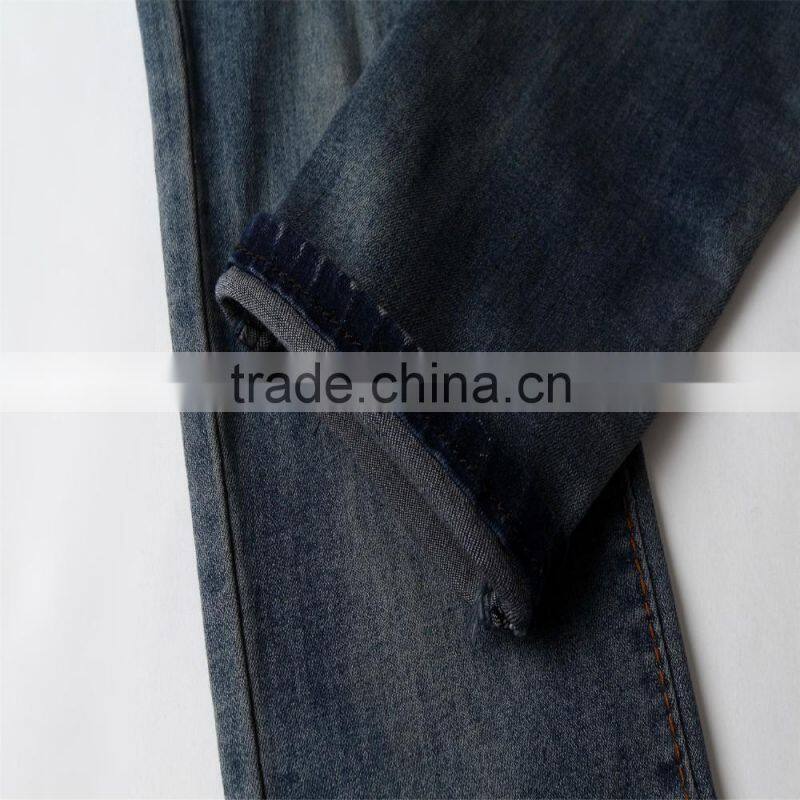 2016 Hot men's fashion men's jeans biker jeans hole personality male personality pants beggar