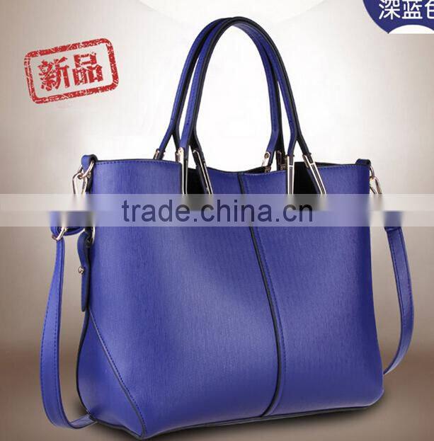 2015 hot design ladies leather handbags