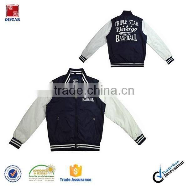 High Quality Men's Spring Reversible Jacket With Stand Collar