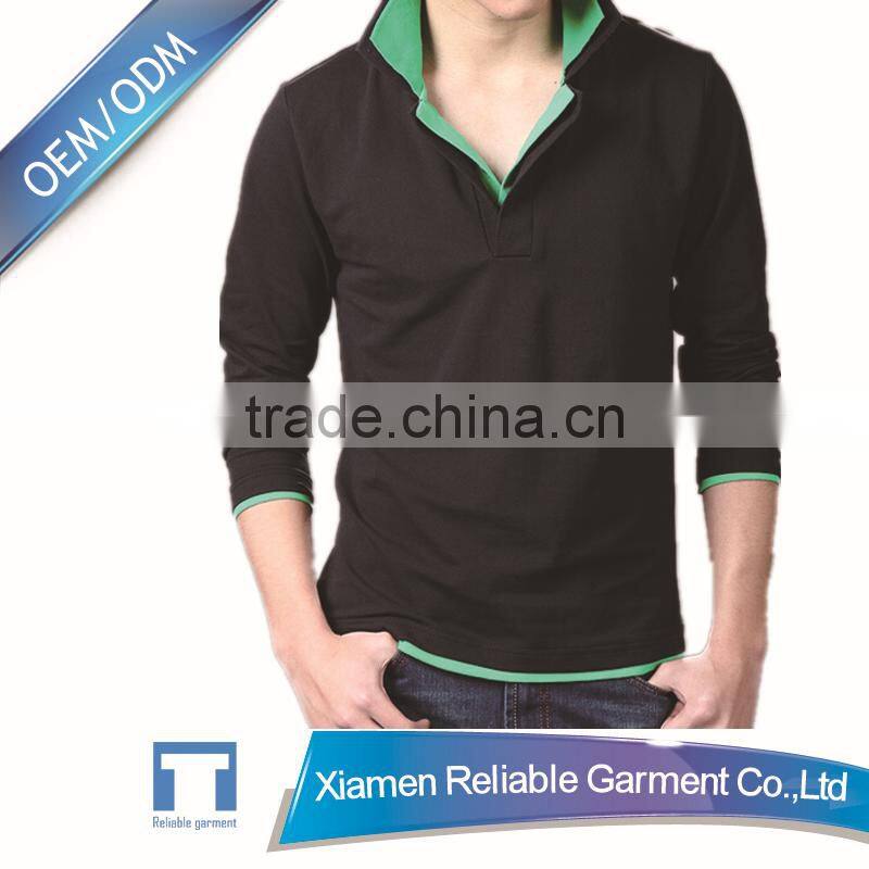 High quality custom long sleeve shirt made in china mens clothing for 2016