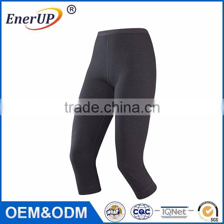 Merino Wool Dye Sublimated Silky Soft Temperature Control Yoga Pants Gym Tight Pants Women