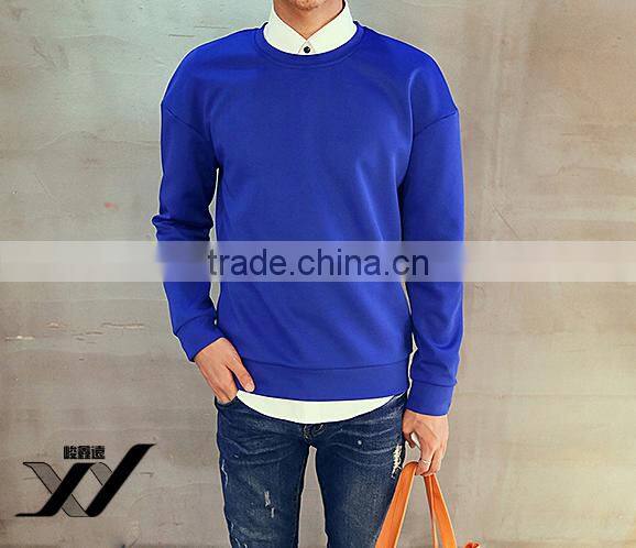 Men Blank Warehuse space cotton Simple hoodies