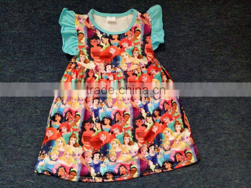 wholesale Children's clothing kids girls Christmas winter dresses