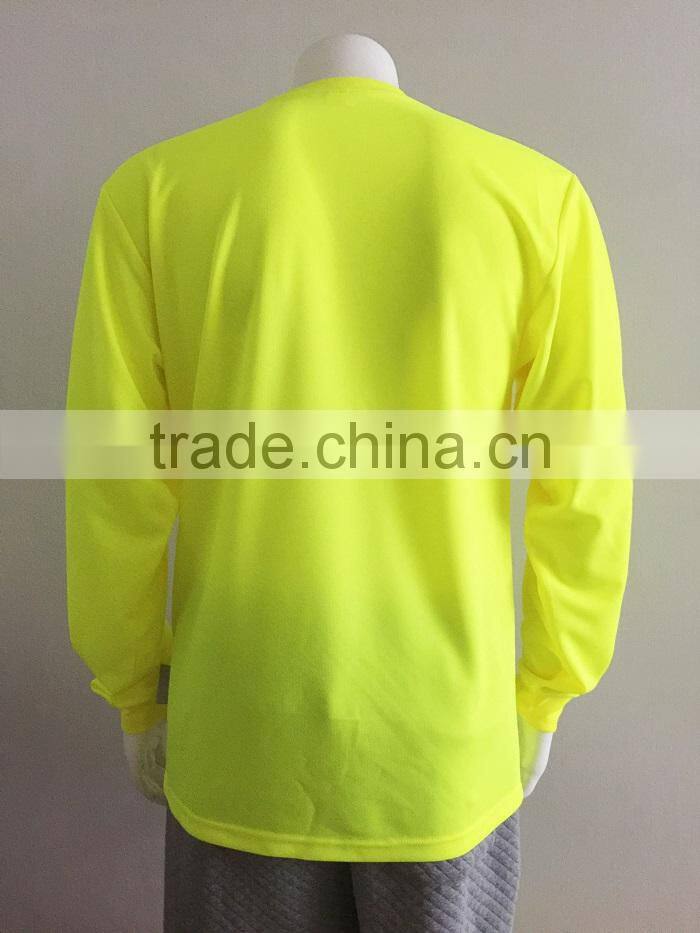 High Performance long sleeve printing reflective t-shirt