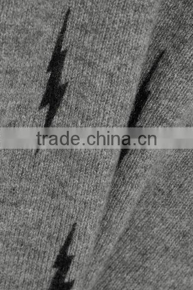 2017 fashion ladies wholesale custom knit shrug cashmere cardigan sweater woman Crew Neck