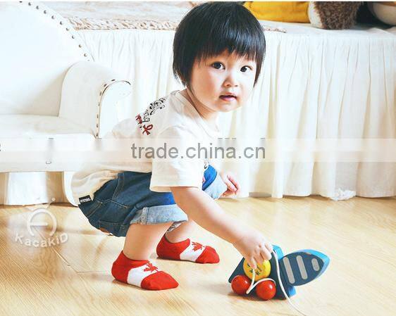 cute baby cotton socks, silicone print baby socks