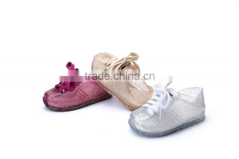 2017 new design mini melissa shoes, kids jelly shoes