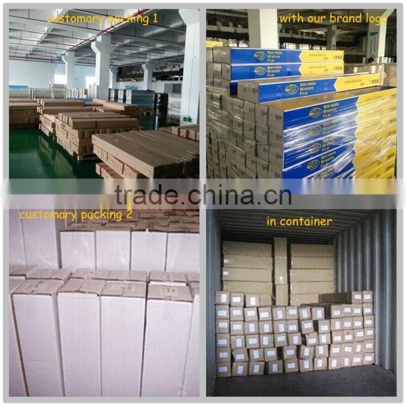 Solar control window film 1ply film for glass window tinting sheet