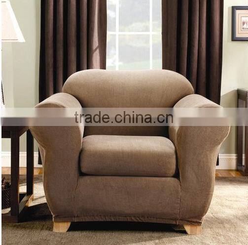 Stretch suede patchwork sofa covers