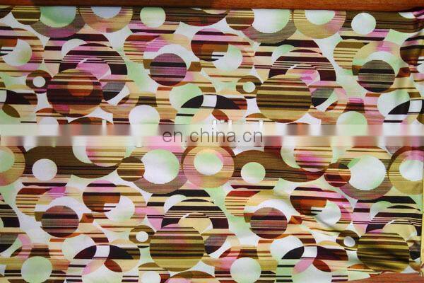 shaoxing winfar china wholesale DTY scuba knit digital printing on fabric for garment