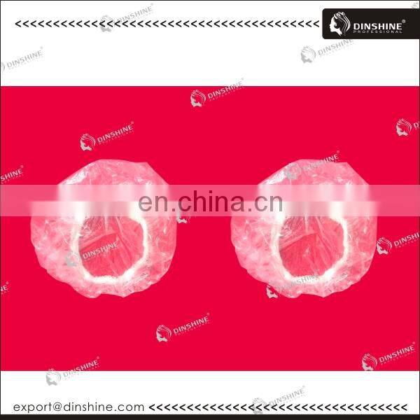 PE material clear disposable ear cover for spa beauty hair salon in 2016