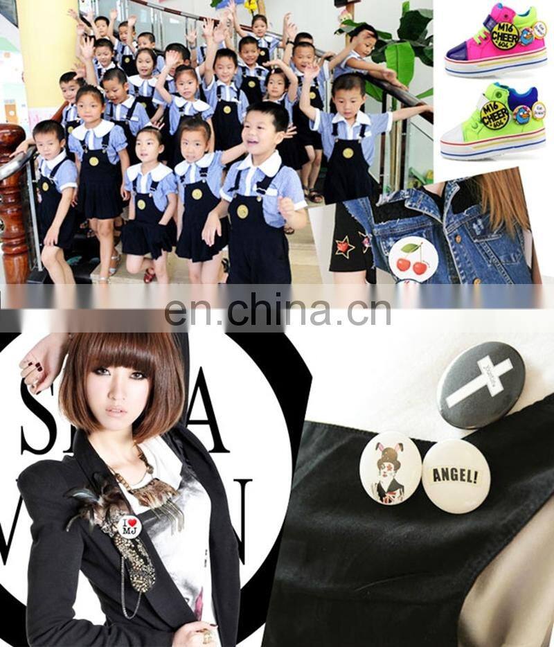 pneumatic automatic button badge making machine with cheap price on hot sales in alibaba
