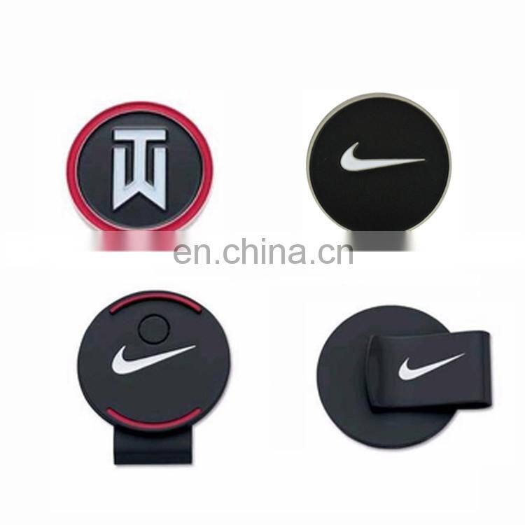 China craft factory Good quality ,souvenir ball marker sport golf magnetic hat clip
