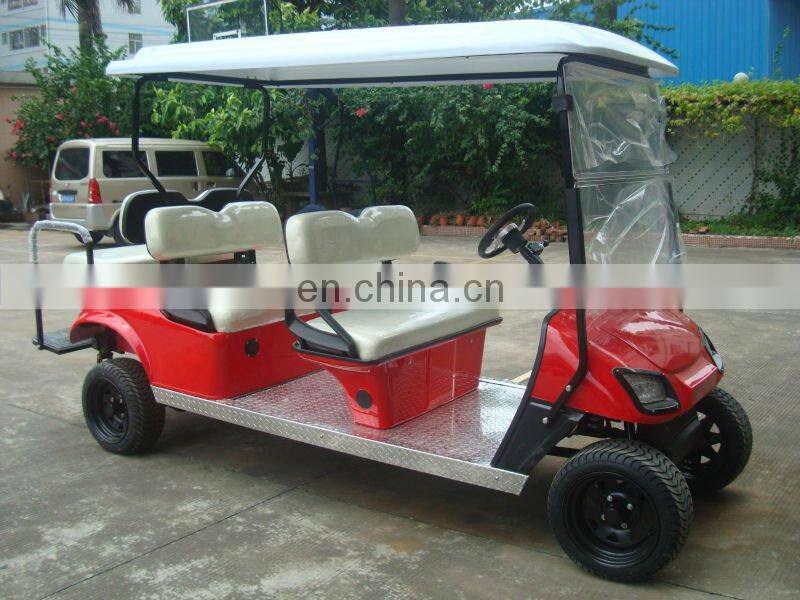 6 seater 48v electric hotel passenger car
