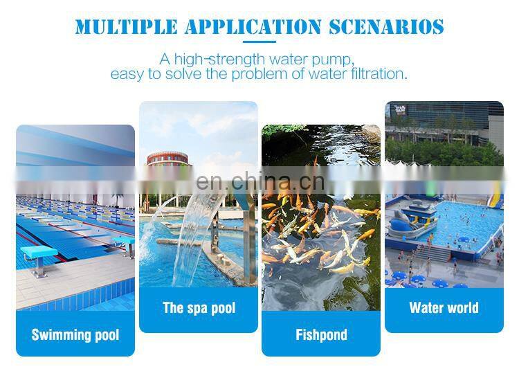 1HP Pump Above Ground Swimming Pool Filter 220v Electric Swimming Pool Filter Pump