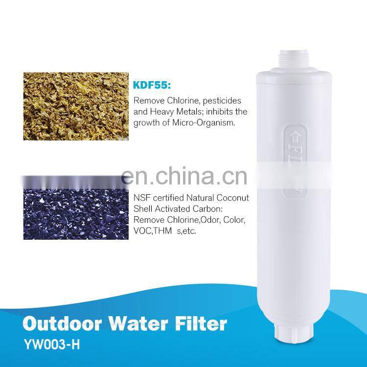 Drinking Activated Carbon with KDF55 RV water filter