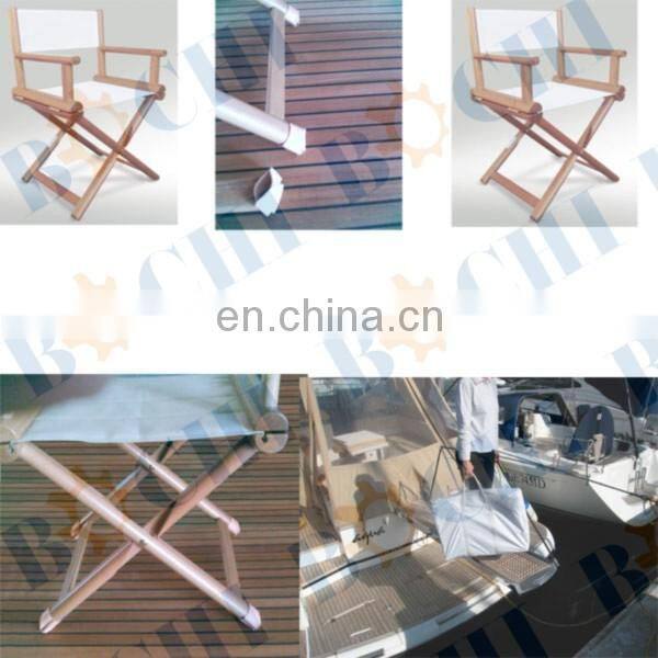 Marine Foldable and Wooden Director Chair