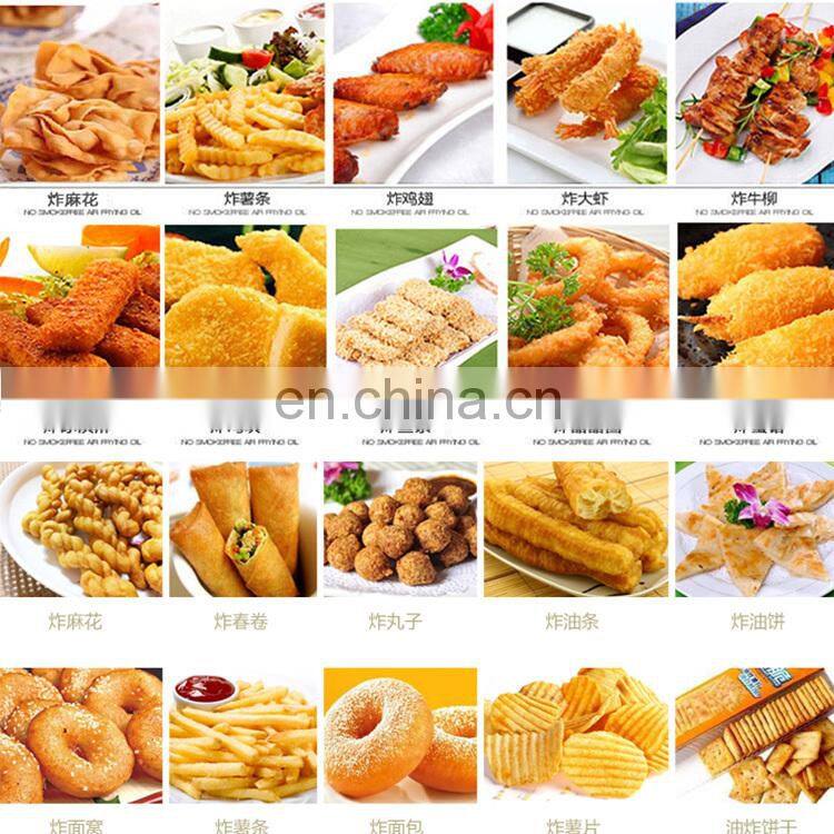 snacks fruit vegetable frying equipment commercial fryer