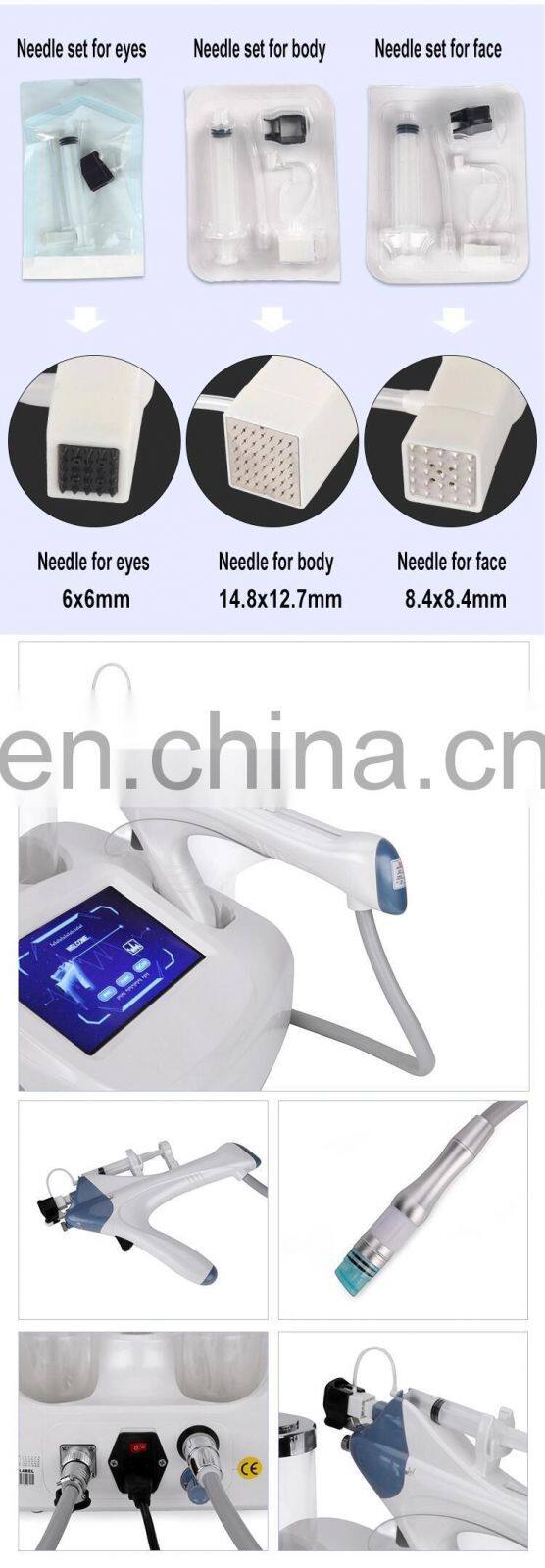 2 In 1 Facial Cleaning Water Hydra Dermabrasion Meso Device Beauty Machine