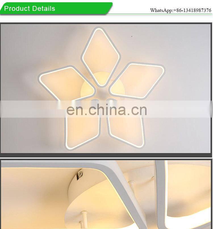 Modern Minimalist Diamond Ceiling Mounted Lighting 220V 110V Warm Balcony Bedroom Lamp Living Room LED Lights