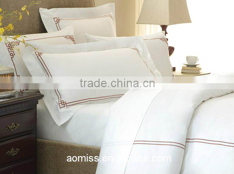 100% cotton white cotton embroidered duvet cover hotel towels and bed linen