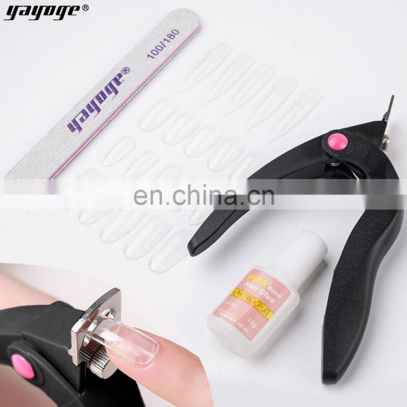 factory price Nail Accessary Set Fake Airbrushed Practice Nail Tips Kit OEM ODM for nail salon