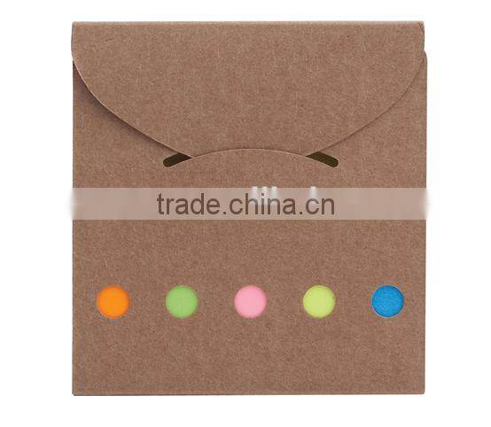 Bookmark with sticky notes