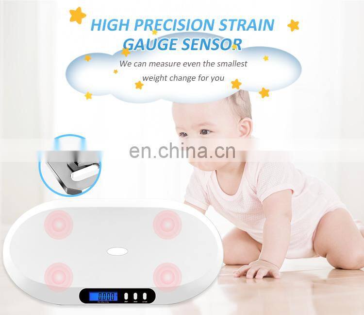 Smart Digital Weighing Scales 20Kg Digital Blue Tooth Baby Infant Weighing Scale