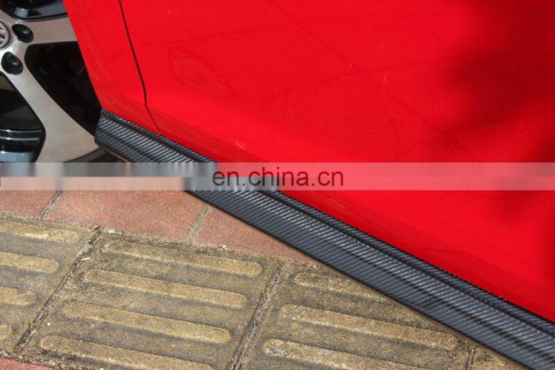 MK7 Carbon Fiber Body Kit Side Bumper Skirts Fit for VW GOLF VII 7 GTI 2014 UP