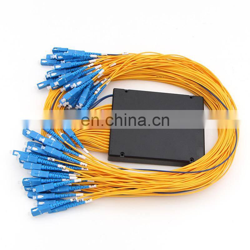 Optic Splitter 2*32 2*64 fiber Splice ABS BOX PLC splitters