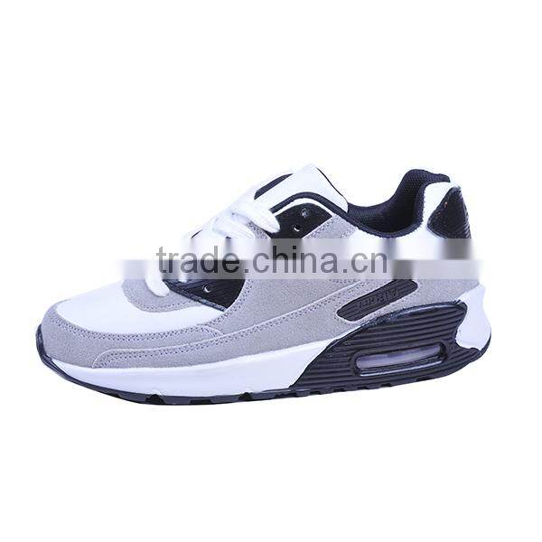 new arrival ladies women comfortable breathable high heel and high ankle lace up pu and suede running sport shoes