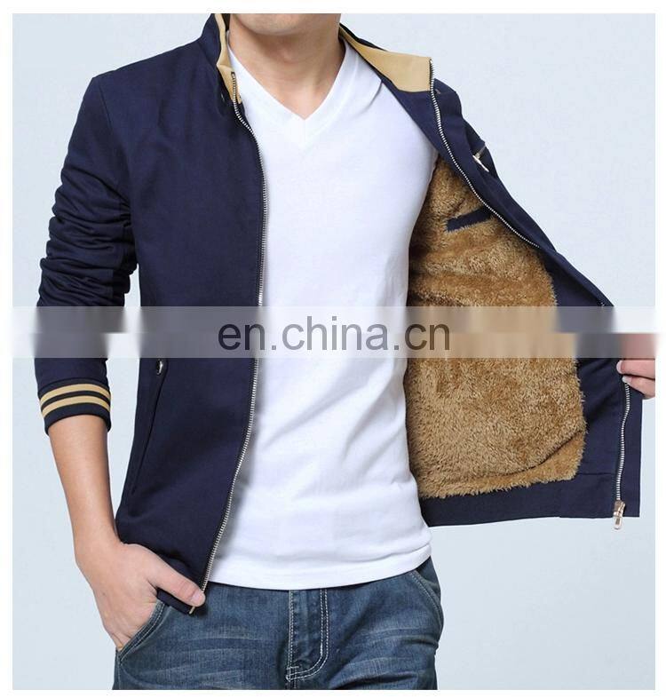 2020 autumn and winter youth plus velvet overalls men's loose cotton jacket customization