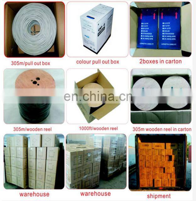 Chinese Supplier 23AWG 24AWG 26AWG Cat6 UTP FTP STP SFTP Lan Cable RVS