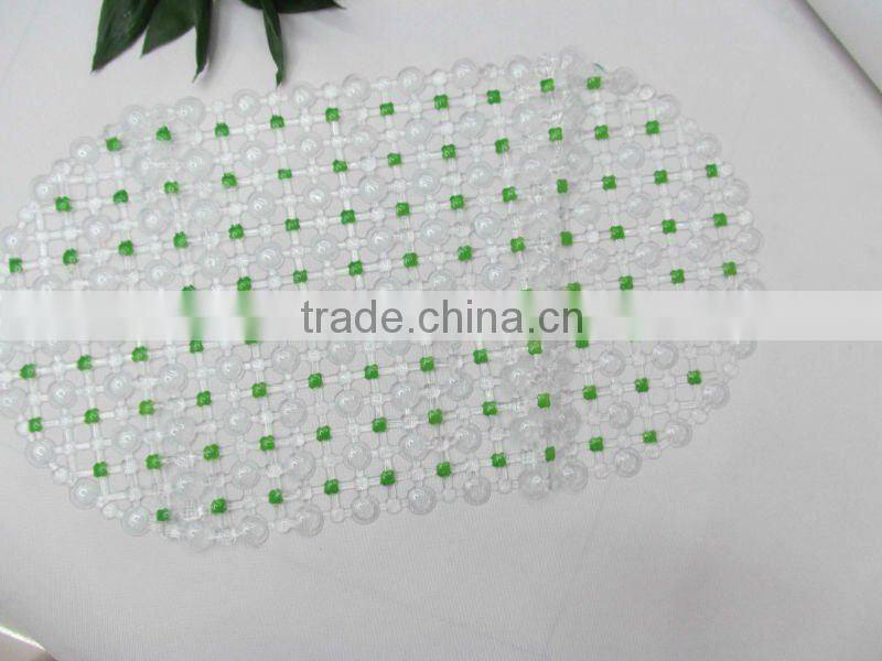 different color thin bathroom pvc mat