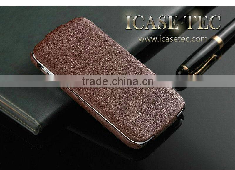 leather case cover for galaxy s4 , flip cover for samsung i9500 , Hot leather case for samsung galaxy s4