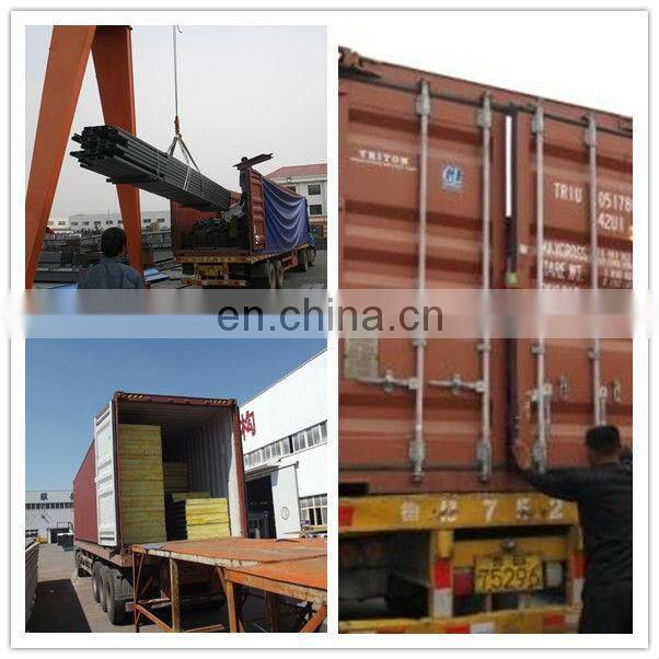 Prefab constructed hot rolled prime structural steel H beam Storehouses shed