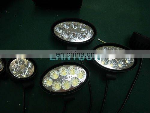 24W led spot work light IP68 warerproof off road lights lantsun