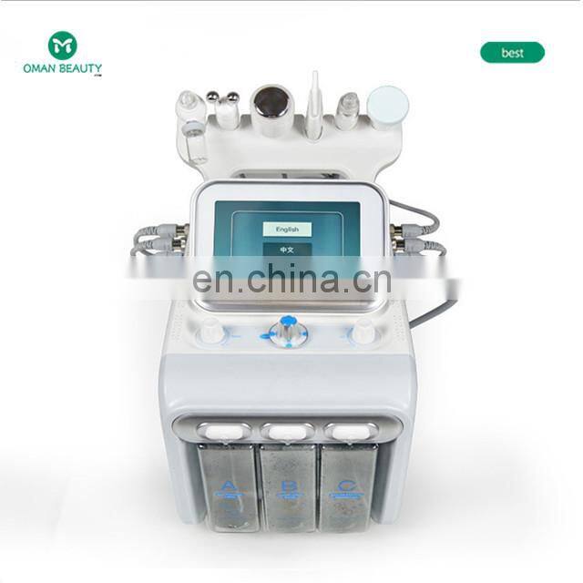 2021 6in 1 Multi-function Hydra Dermabrasion Hydrodermabrasion H2O2 Microdermabrasion hydrodermabrasion