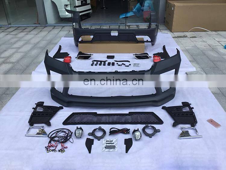 Runde LC200 Black Series Elford For Toyota Land Cruiser 200 Perfect Fitment Body Kit Front Bumper Rear Bumper Tailpipe
