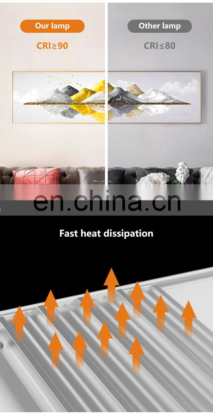 ALLWAY Commercial 4000K Recessed Ceiling Lighting Office Meeting Room LED Panel Lamp Light