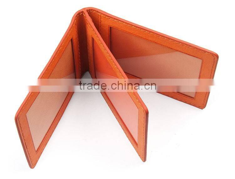 Genuine Ostrich Skin Leather Three Pages Driving License Card Holder Driver License Card Bag