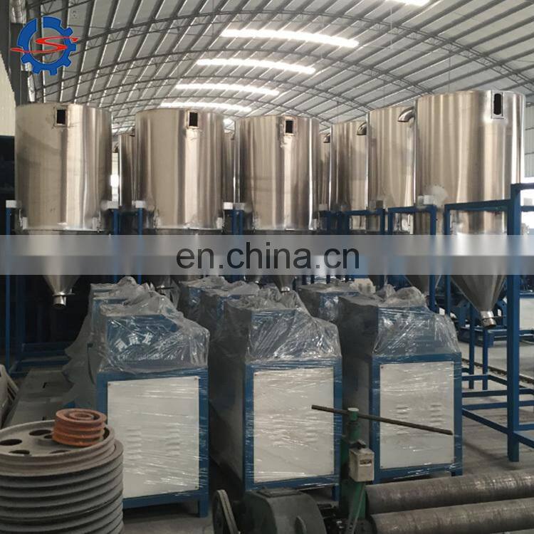 Highly Efficient Plastic Recycling Horizontal plastic granular pp pe pellet cutter lower price cutting machine