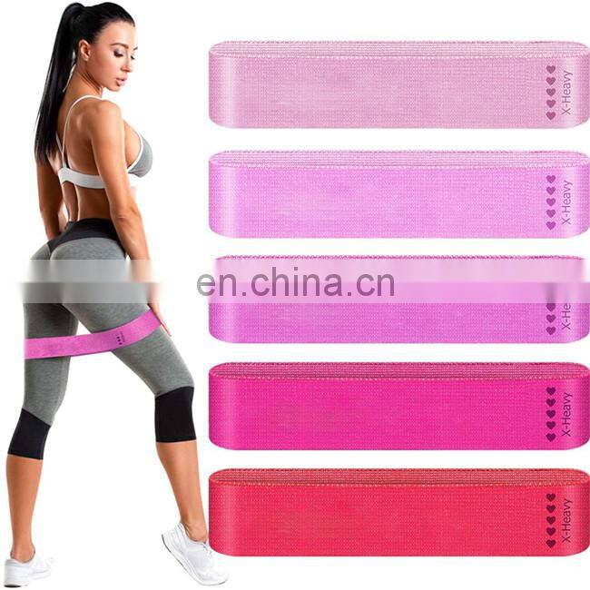 Wholesale Fabric Bands for Women Resistance Bands Set For Yoga