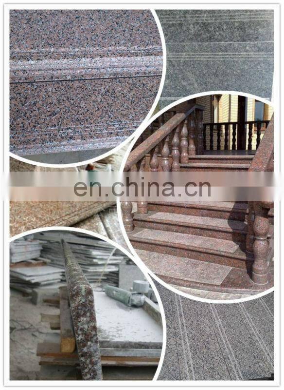 professional granite stair decorations, marble step