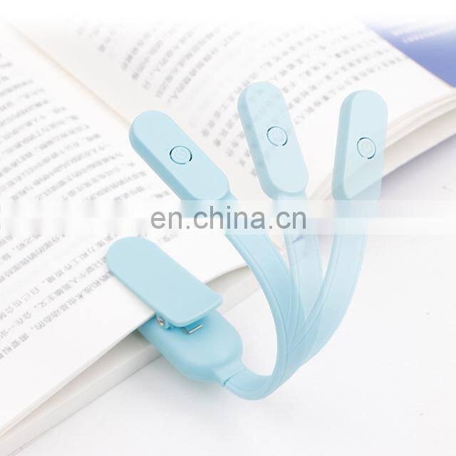 Pinbo USB Rechargeable Folding Led Reading Lamp With clip