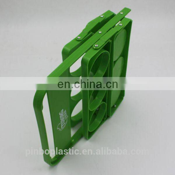 Plastic 6 Pack Collapsible Plastic Water Bottle Carrier