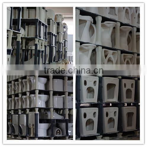 Two-Piece Washdown Watermark Toilet S/P Trap with GEBERIT or R&T Fitting Soft Cover, Australian Standard WELS WC-6002