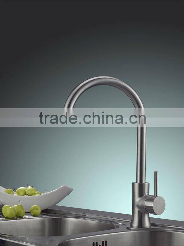 Hot selling stainless steel kitchen sink water mixer tap
