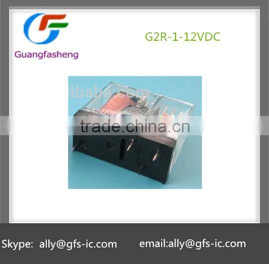 G2R-1-12VDC Single pole double throw 10A 12V relay