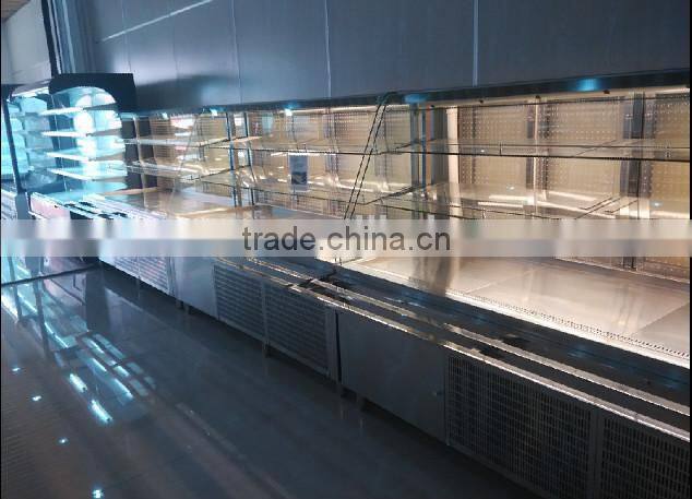 APEX restaurant ventilated refrigeration hot pot equipment chafing dish order food showcase